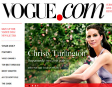 Christy Turlington @ Vogue