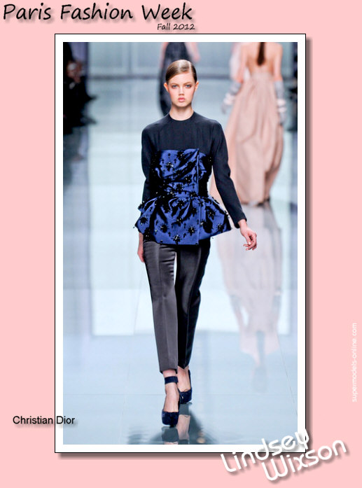 Lindsey Wixson for Christian Dior