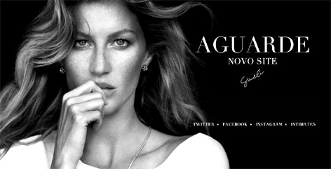 Gisele's official website